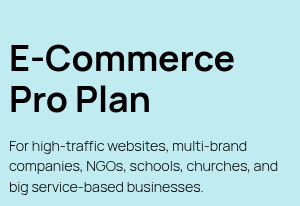 E-Commerce Pro Hosting Plan